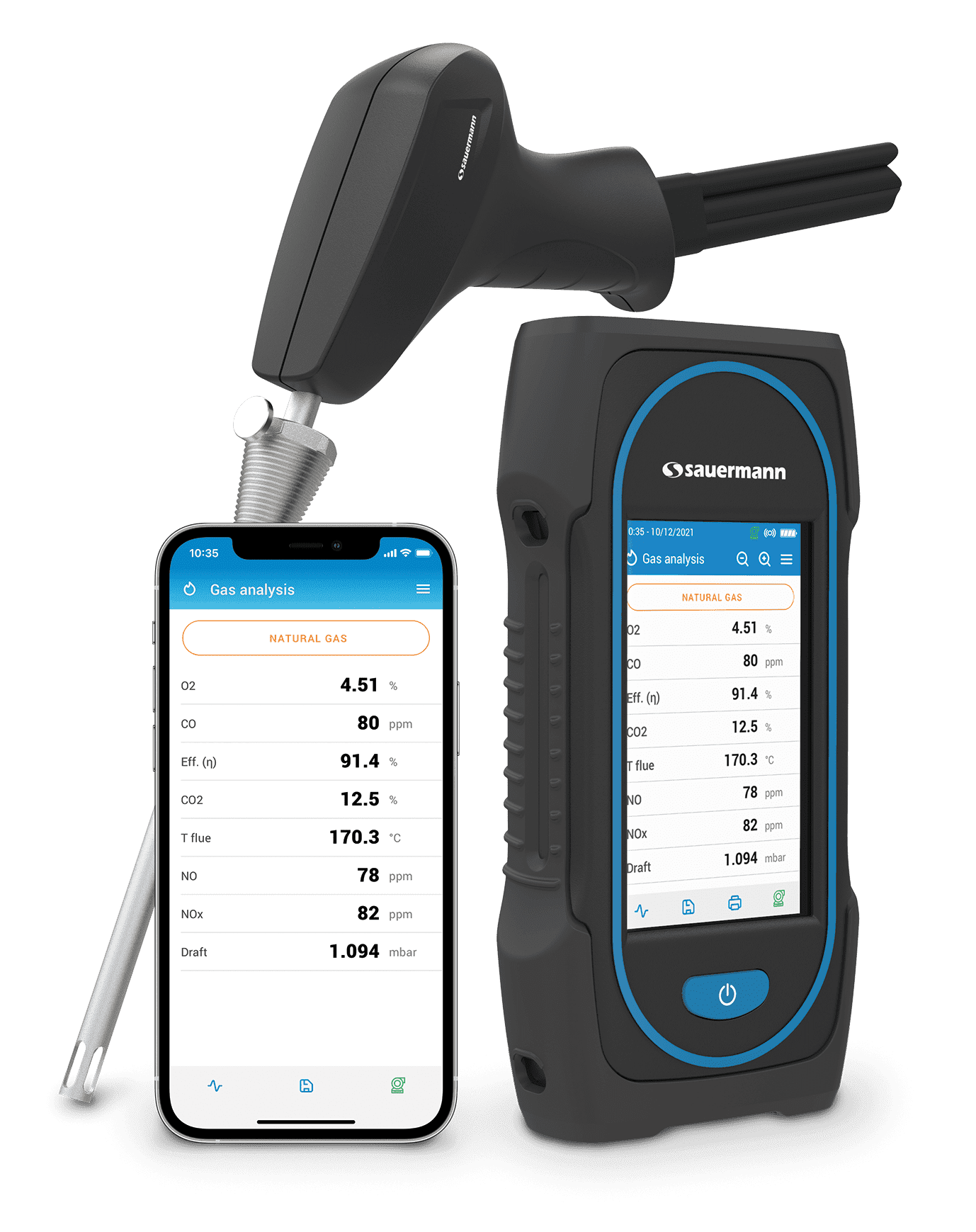 Image de Sauermann Si-CA 130 rookgasanalysemeter